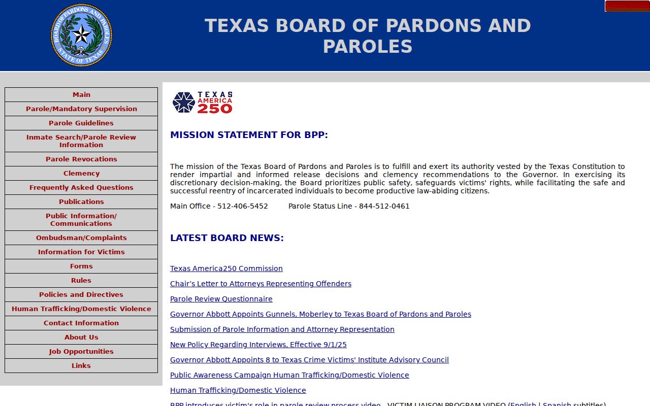 Reagan County criminal records Texas parole authority